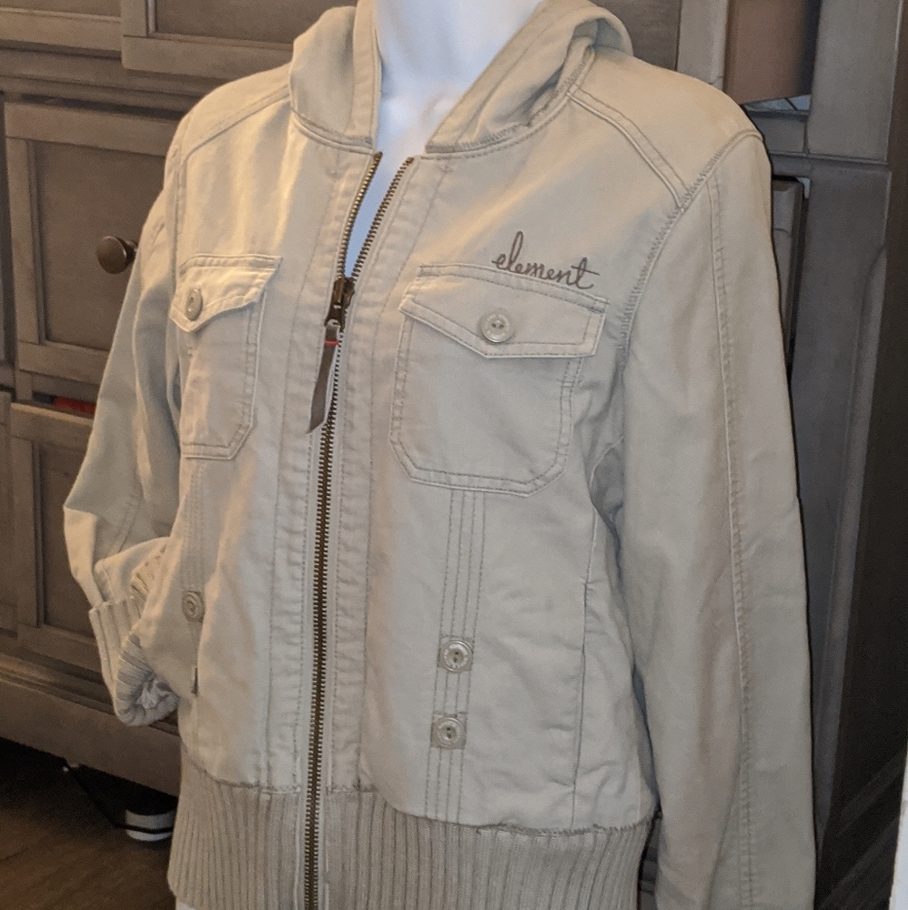 Element velour lined hoody jacket - medium